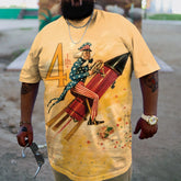 Plus Size Men's Independence DayT-Shirt